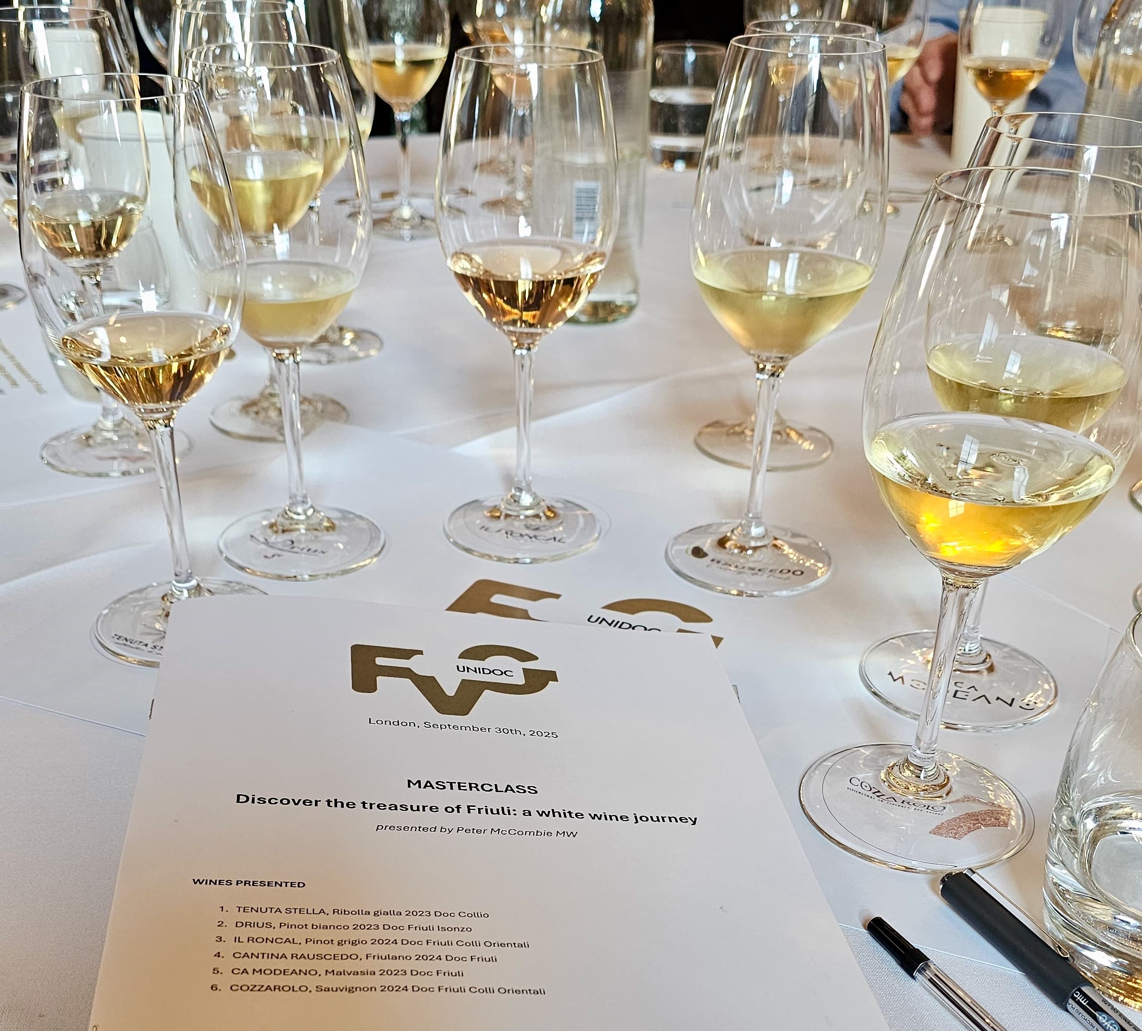 Friuli white wine journey